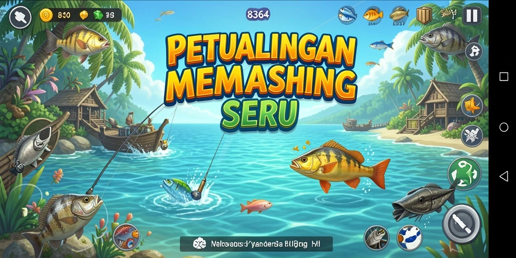 Tangkapan ikan yang luar biasa dalam permainan 8364.