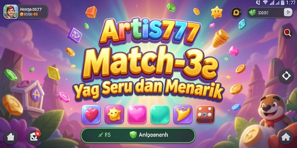 Tampilan gameplay ARTIS777 yang seru dan penuh warna.