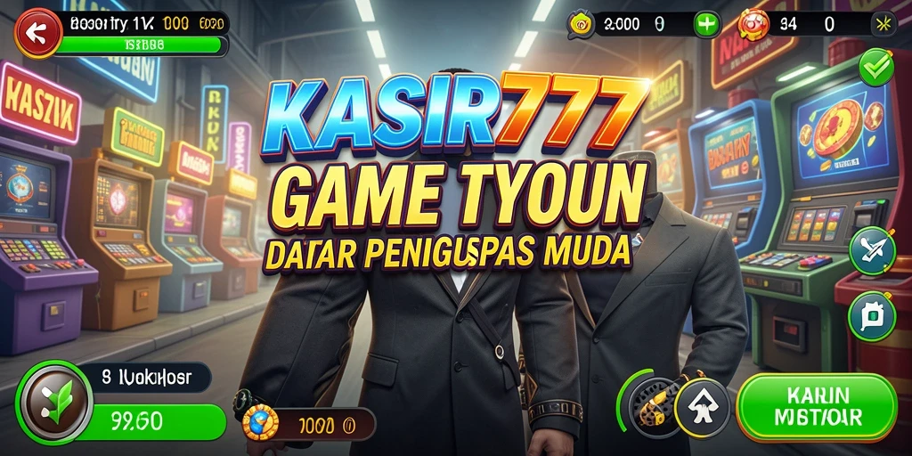 Screenshot utama KASIR777 menampilkan pengelolaan bisnis yang seru.