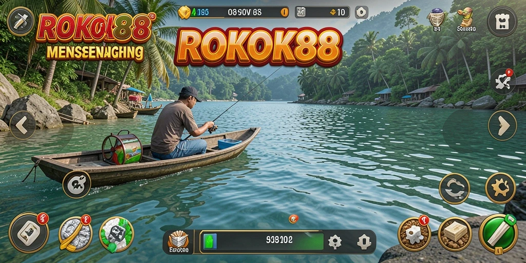 Tangkap ikan besar dengan tampilan grafis luar biasa di ROKOK88.